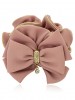 Top-Grade Chiffon Cloth Art Bowknot Headdress Flower Scrunchies