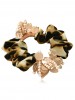 Exquisite Crystal Beads Imitated Pearl Scrunchies For Women