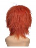 Lugan Short Orange Wig Cosplay