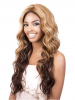 Lace Front Long Wavy Brown Synthetic Wig