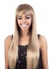 Capless Long Striaght Blonde Synthetic Wig