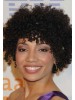 Short Natural Curly African American Hair Wig