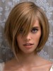 Rounded Asymmetry Lace Front Hair Bob Wig