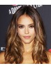 Jessica Alba Wavy Lace Front Remy Human Hair Wig