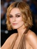 Keira Knightley Short Lace Front Blonde Wavy Remy Human Hair Wig
