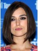 Keira Knightley Medium Lace Front Straight Remy Human Hair Wig