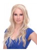 Long Lace Front Blonde Curly Remy Human Hair Wig