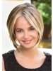 Full Lace Short Straight Remy Human Hair Wig