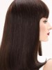 Sleek Straight Remy Human Hair Long Capless Wig