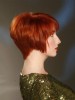 Sleek Short Hairstyle With Tapering Wig