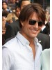 Tom Cruise Capless Short Remy Human Hair Straight Wig