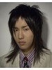 Long Asian Men's Hairstyle Wig