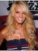 Jessica Simpson Long Lace Front Wavy Synthetic Wigs