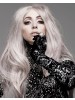 Lady Gaga Lace Front Long Straight Synthetic Wigs