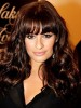 Lea Michele Brown Capless Long Wavy Synthetic Wigs