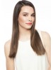 Long Sleek Haircut With Side Part Wig