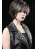 Short Hairstyle With Long Layers And Fringe Wig