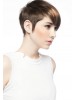 Short Summer Hairstyle With Pixelated Color Side Wig