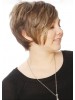 The Abigail Highlighted Light Brown Short Cut Wig