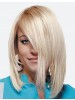 Layered Hairstyles With Cute Side Bangs Straight Hair Wig