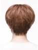 Wavy Brown Synthetic Hair Short Capless Wig