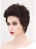 Brown Wavy Synthetic Hair Short Capless Wig