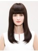 Capless Straight Black Long Synthetic Hair Wig