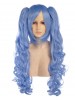 Oddan Long Blue Ponytail Wig Cosplay