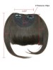 Simple Human Hair Clip-in Fringe