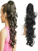 Long Women's Synthetic Curly Claw Clip Ponytail Hairpiece