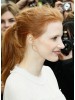 Jessica Chastain Stylish Straight Clip In Ponytail
