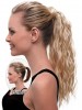 Synthetic Clip in Wavy Ponytail