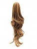 23 Inch synthetic Blonde Popular Wavy Ponytail
