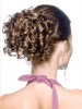 Elegant Curly Claw Clip hairpiece