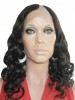 Spiral Curls Lace Front U Part Human Hair Wig