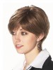 Short Lace Front Grey Wig