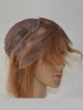 Long 100% Human Hair Lace Front Layered Wig