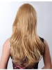 Capless Long Blonde Wavy Remy Human Hair Wig