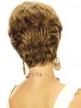 Short Feather Cut Long Neck Line Synthetic Wig