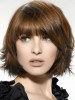Chic Bob Straight Synthetic Capless Wig with Bangs