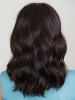 Long Wavy Lace Front Human Hair Wig with Bangs