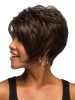 Modern Short Capless Synthetic Wig