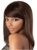 Mid-Length Straight Remy Human Hair Wig