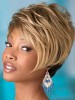 Short Capless Layering Straight Synthetic Wig
