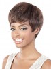 Unisex Short Straight Synthetic Wig