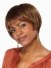 Natural Short Cut Synthetic Lace Front Wig