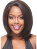Yaki Medium Straight Remy Human Hair Lace Front Wigs