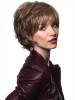 Natural Short Wavy Capless Synthetic Wigs 