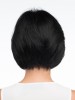 Lace Front Black Bob Wigs Without Bangs