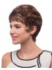 100% Hand-Tied Pixie Wig With Bangs